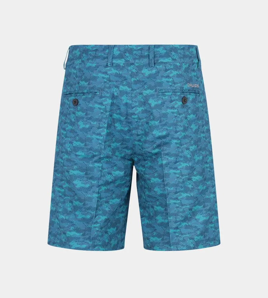 CLIMA CAMO SHORTS - TEAL