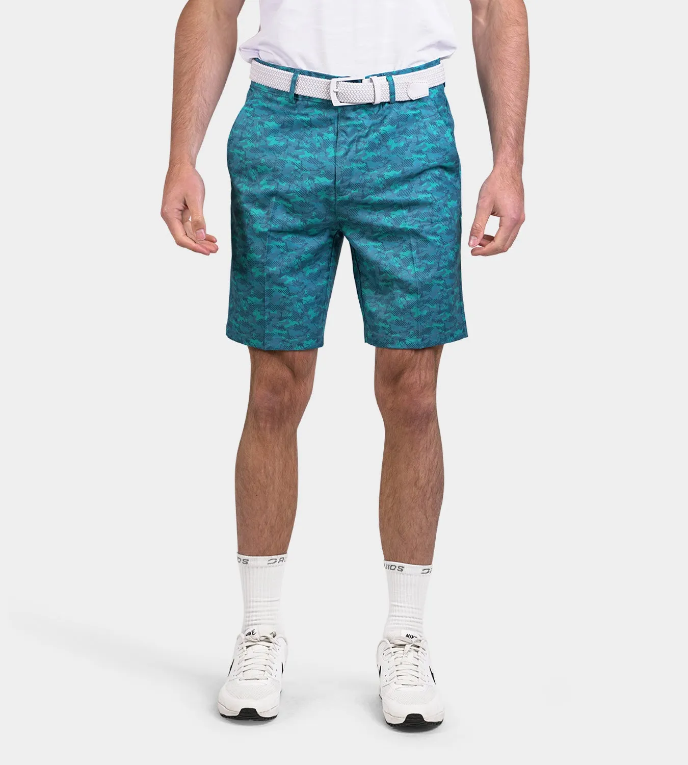 CLIMA CAMO SHORTS - TEAL