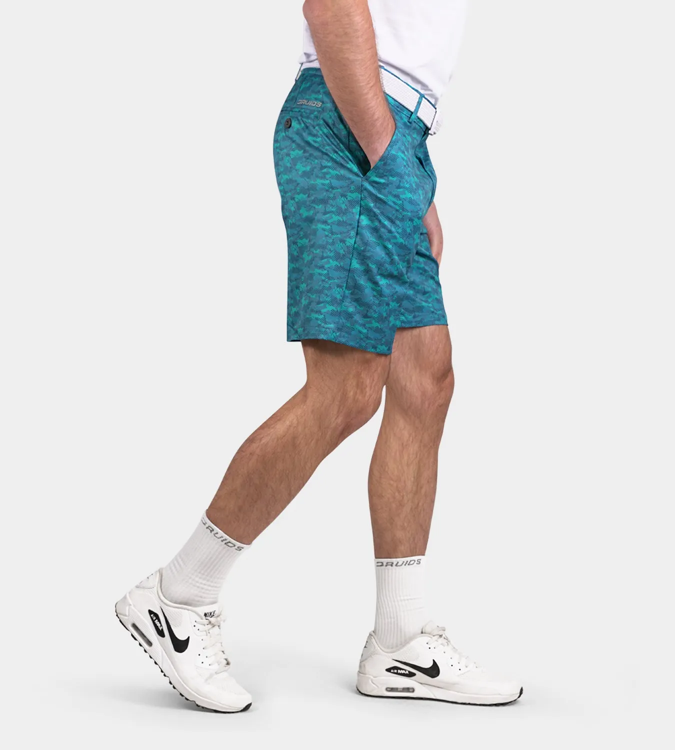 CLIMA CAMO SHORTS - TEAL