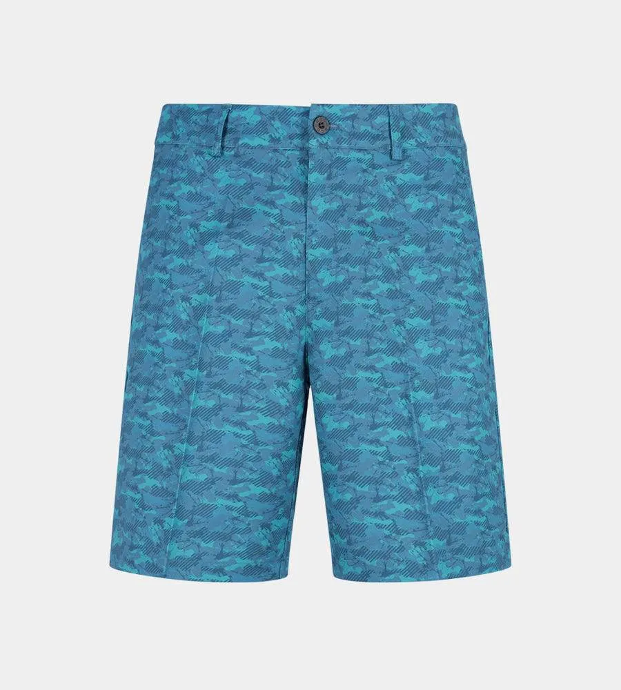 CLIMA CAMO SHORTS - TEAL