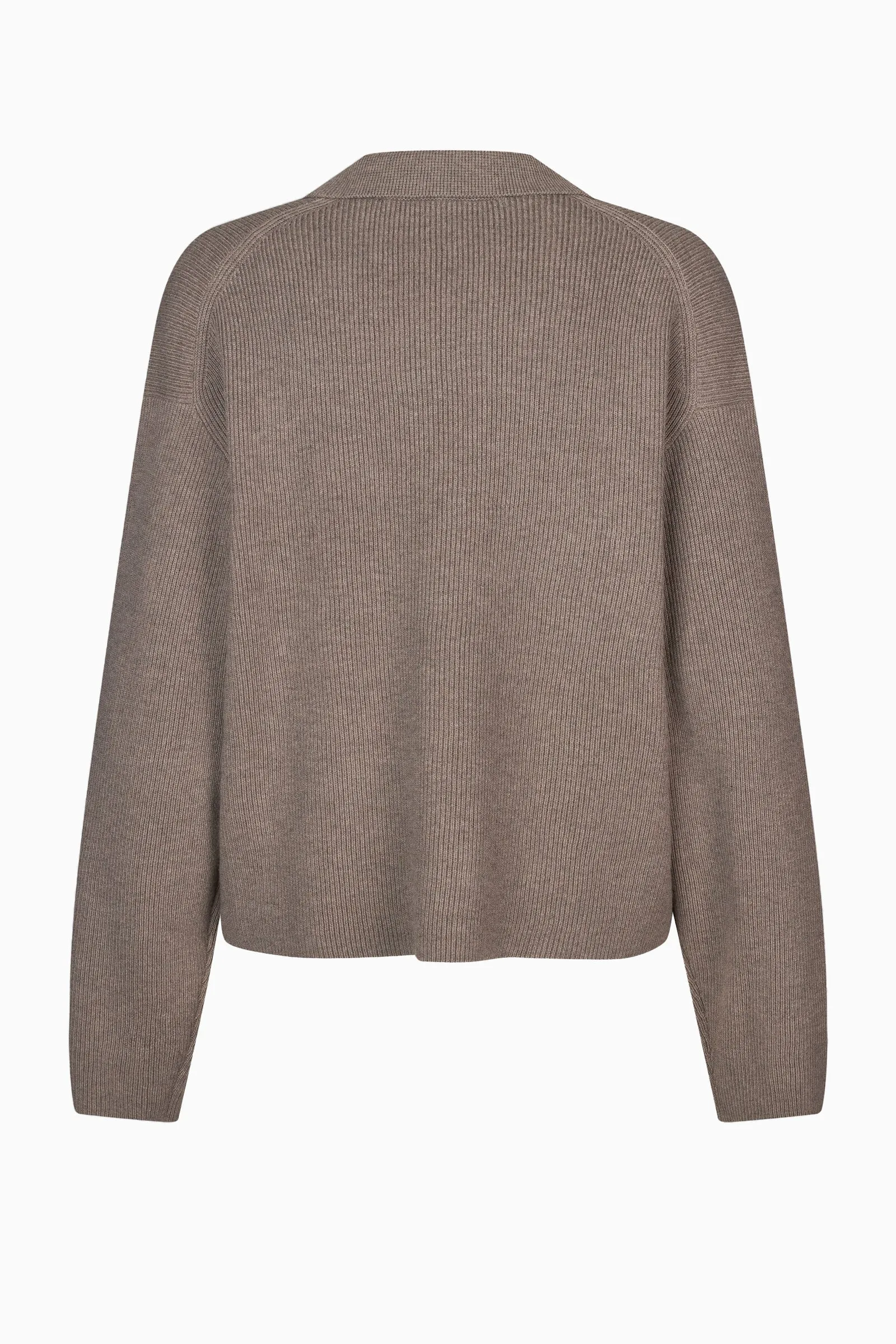 Colada Collar Knit - Morel