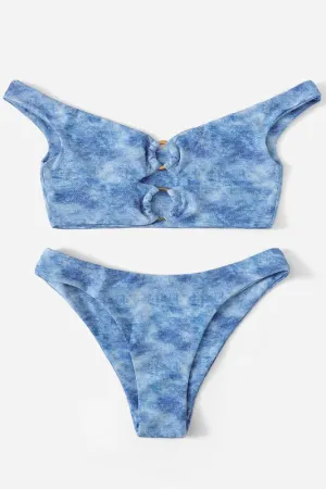 Cold Shoulder Bikini Set