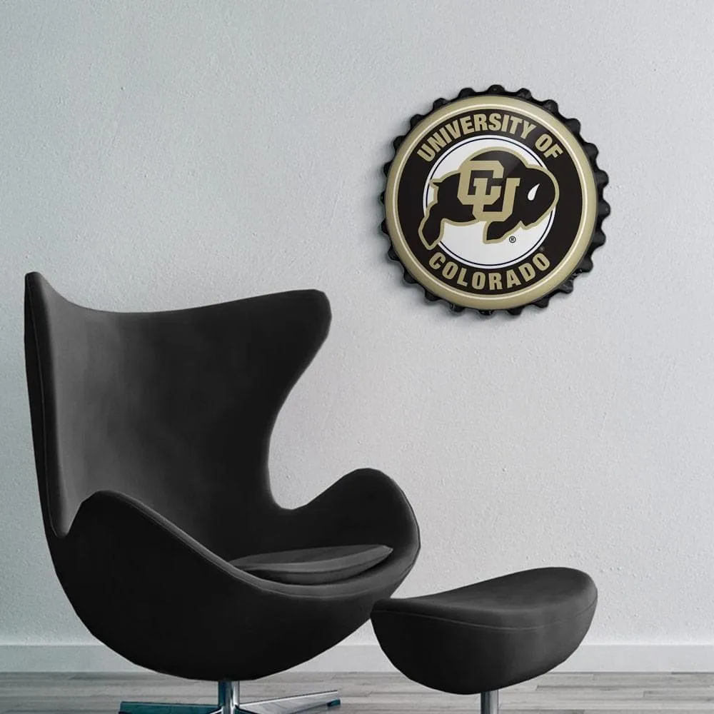 Colorado Buffaloes: Bottle Cap Wall Sign