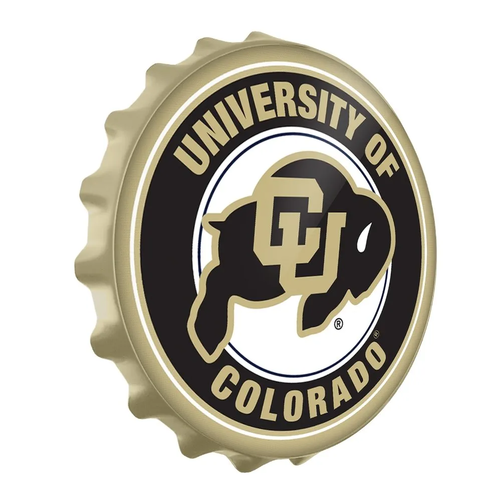 Colorado Buffaloes: Bottle Cap Wall Sign