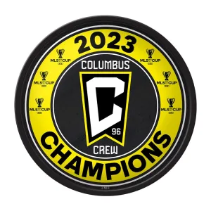 Columbus Crew: 6x MLS Cup Champs - Modern Disc Wall Sign