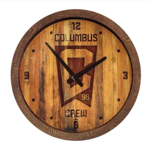 Columbus Crew: Branded "Faux" Barrel Top Clock
