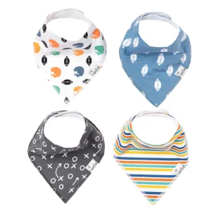 Copper Pearl - Bandana Bib (4 pack) - Quarterback