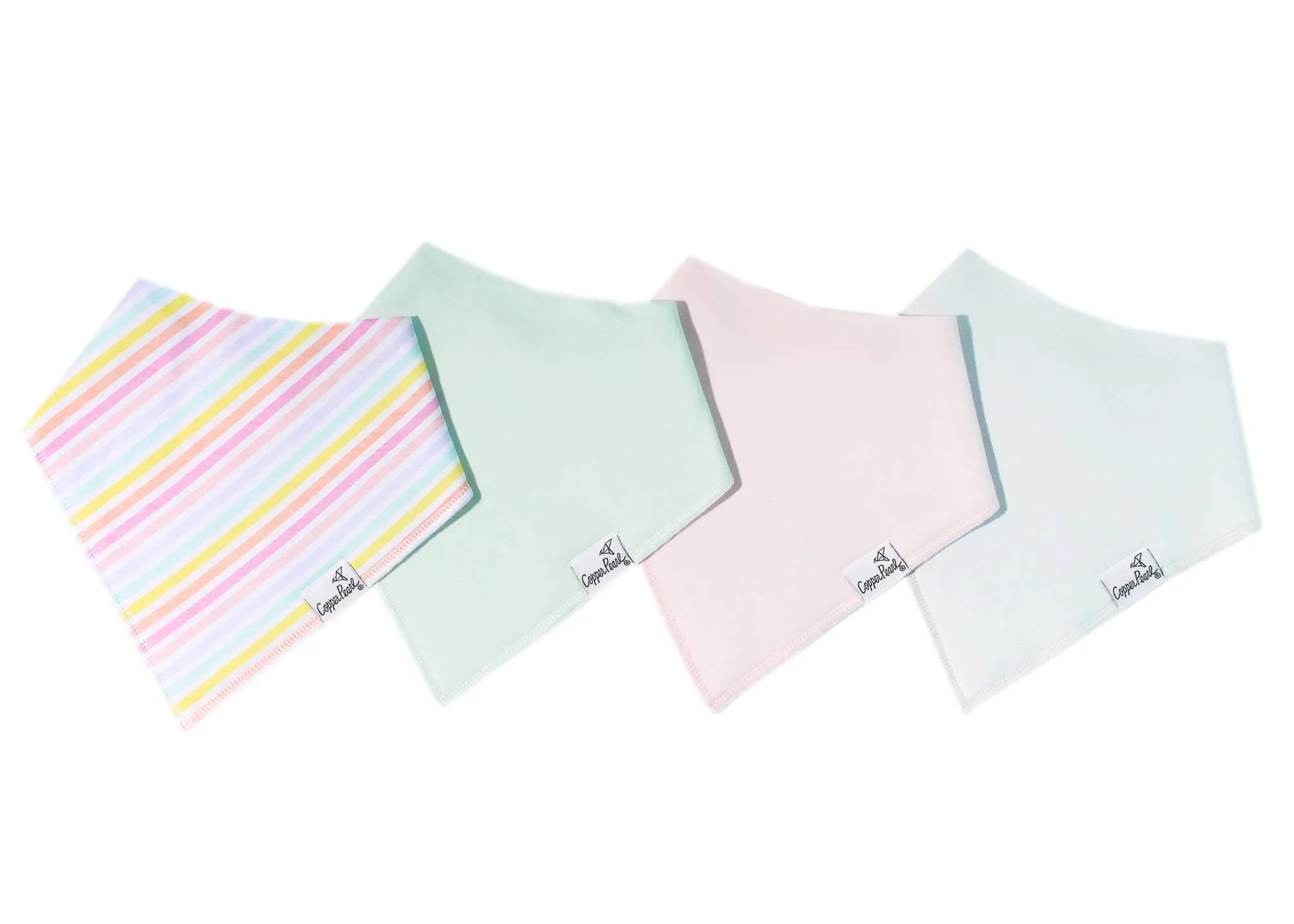 Copper Pearl Lucky Bandana Bib Set