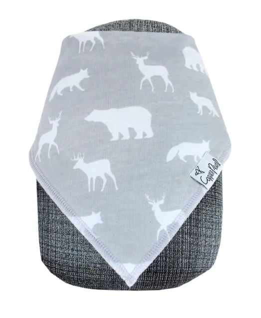 Copper Pearl Single Bandana Bib- Woodland