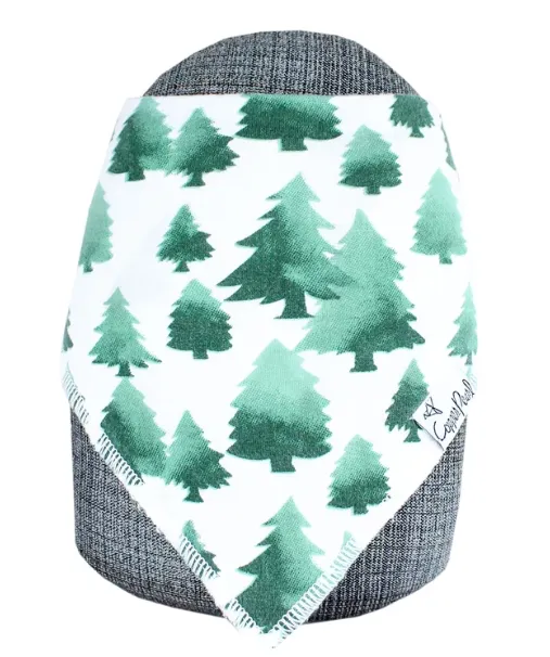 Copper Pearl Single Bandana Bib- Woodland