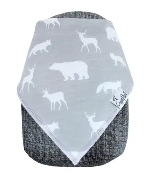 Copper Pearl Single Bandana Bib- Woodland