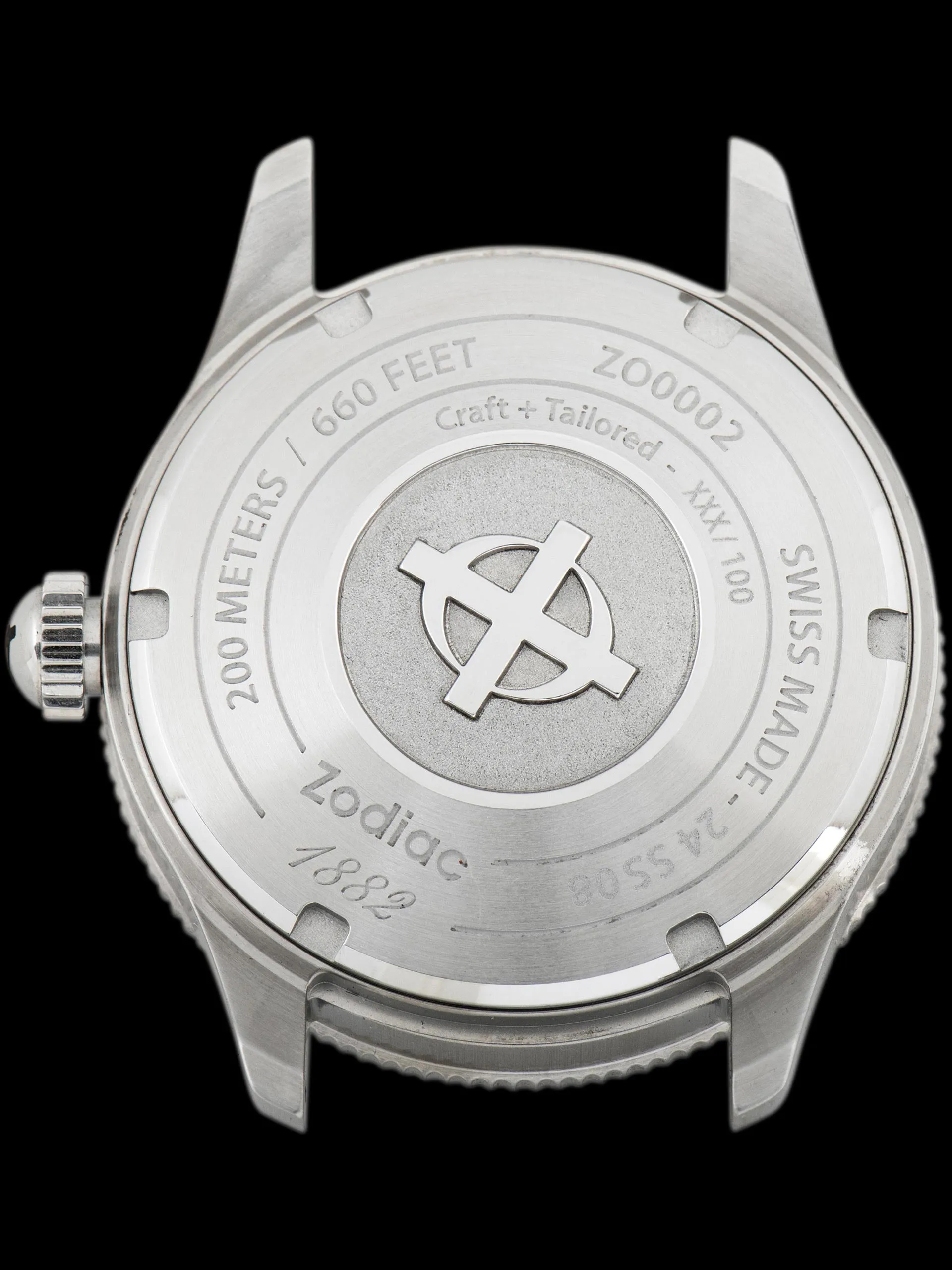 Craft   Tailored X Zodiac Super Sea Wolf 691 (Ref. ZO0002) White Dial