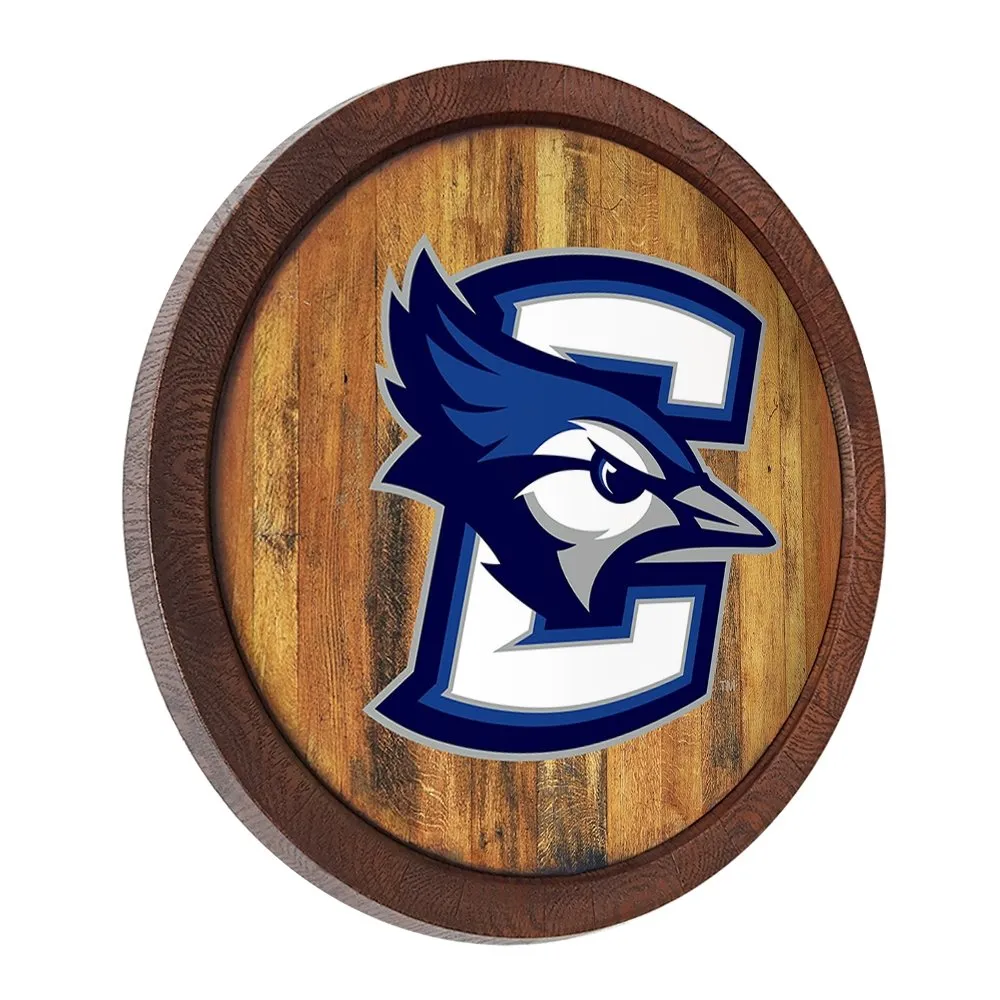 Creighton Bluejays: "Faux" Barrel Top Sign