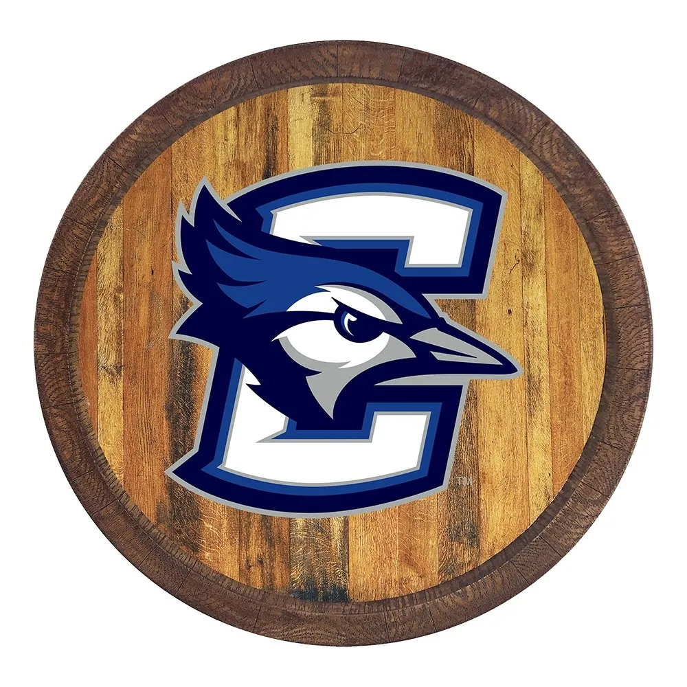 Creighton Bluejays: "Faux" Barrel Top Sign