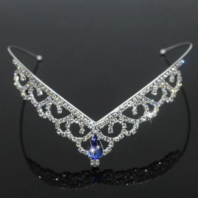 Crystal Princess Tiaras and Crowns  Hair Accessories Headband Crown Rhinestone