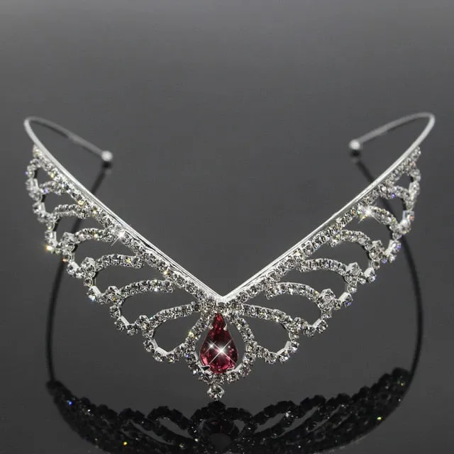 Crystal Princess Tiaras and Crowns  Hair Accessories Headband Crown Rhinestone