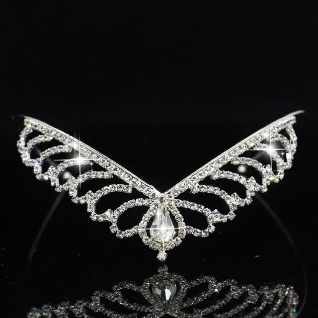 Crystal Princess Tiaras and Crowns  Hair Accessories Headband Crown Rhinestone