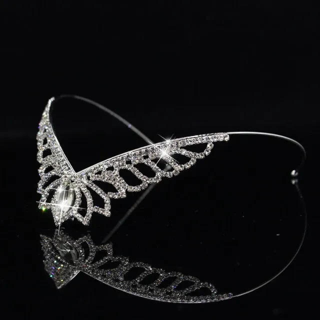 Crystal Princess Tiaras and Crowns  Hair Accessories Headband Crown Rhinestone