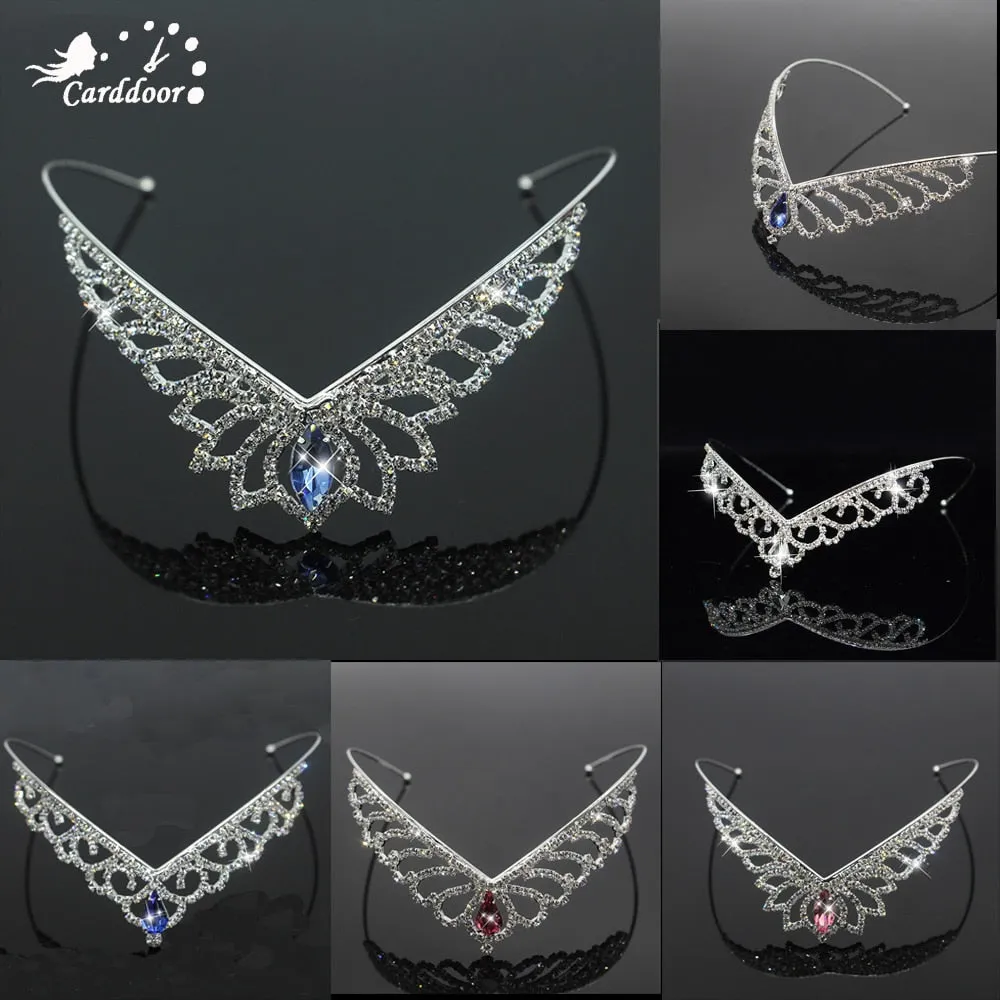 Crystal Princess Tiaras and Crowns  Hair Accessories Headband Crown Rhinestone