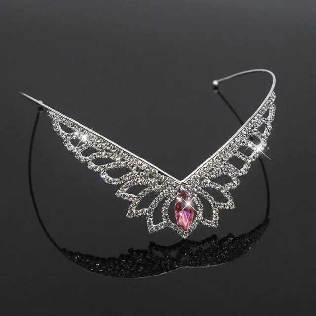 Crystal Princess Tiaras and Crowns  Hair Accessories Headband Crown Rhinestone