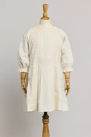 Custard Dress Cream in Gold Glitter