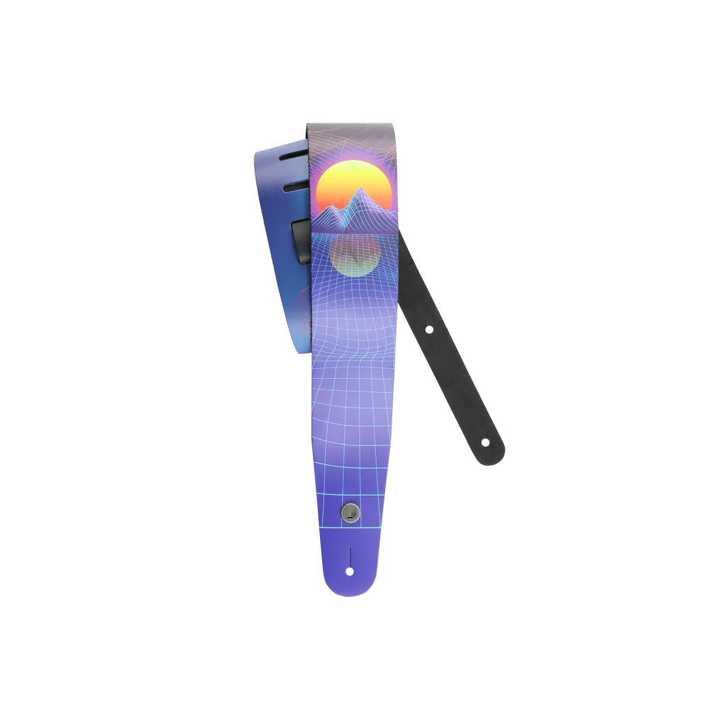 D'addario Outrun 2.5mm Leather Guitar Strap