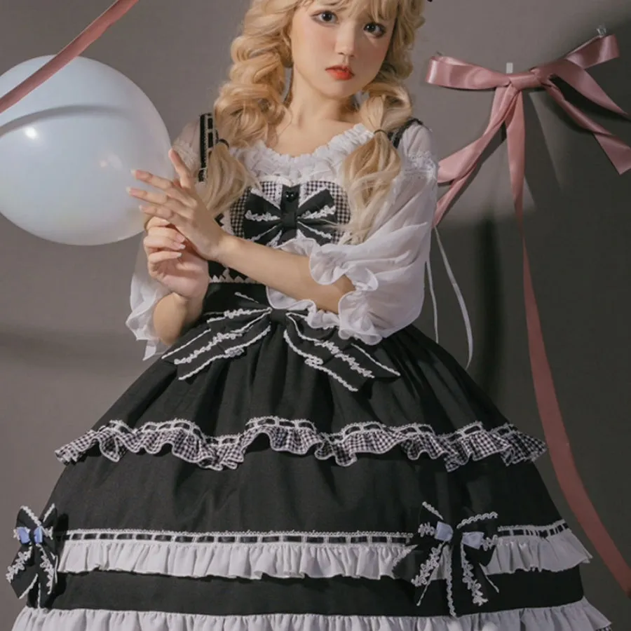 Daily Lovely and Cool Lolita Jumper Skirt