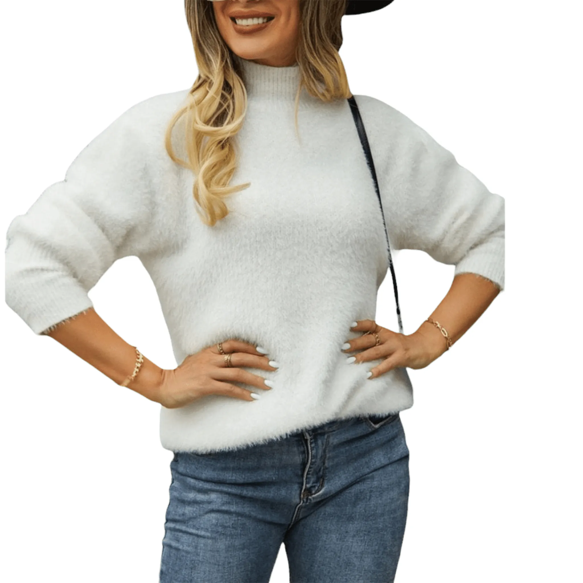 Day-to-Day Turtleneck Ease Sweater