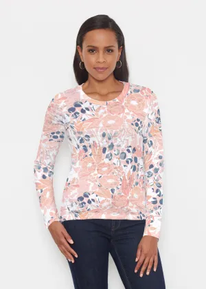 Daydream Florals (7805) ~ Signature Long Sleeve Crew Shirt