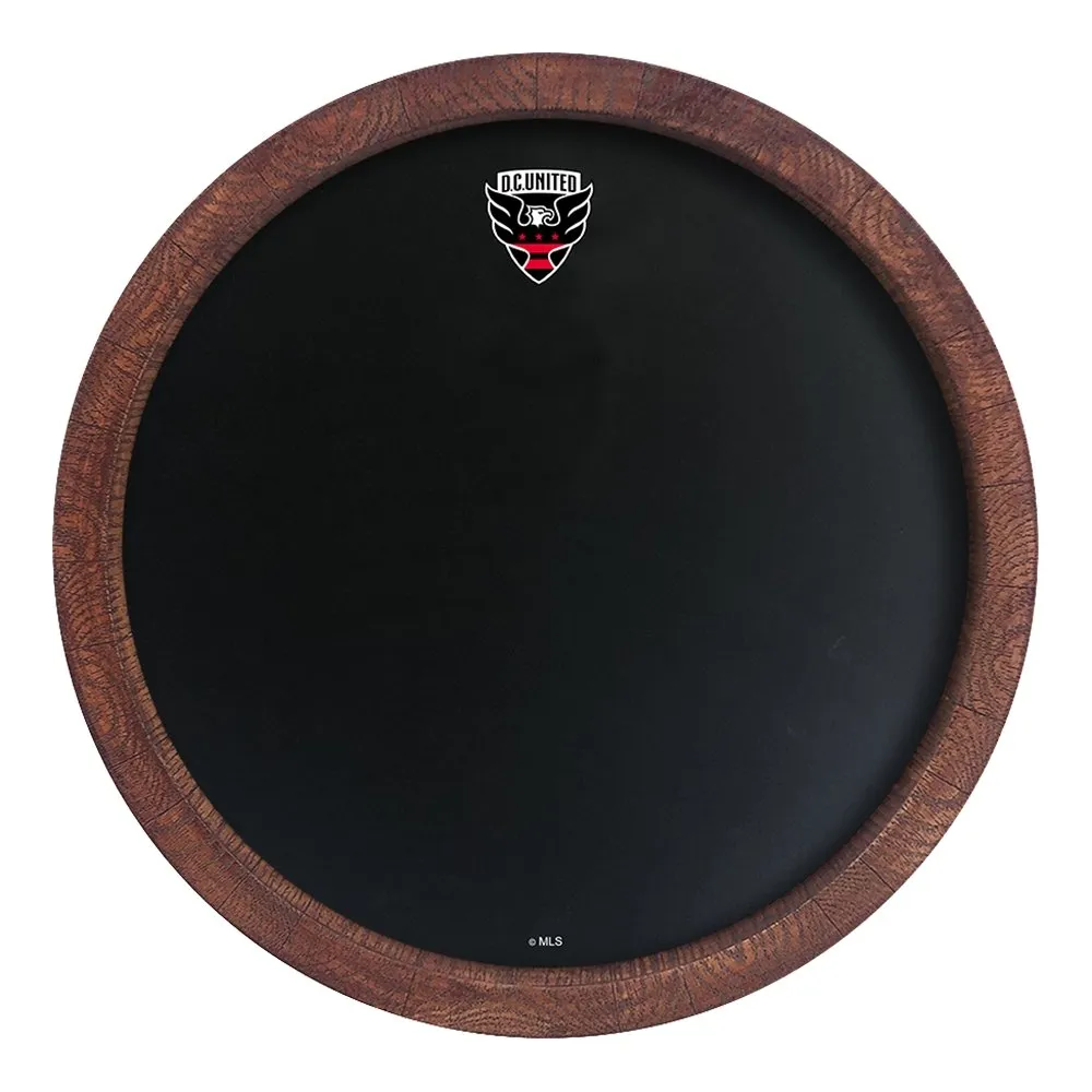 D.C. United: Chalkboard "Faux" Barrel Top Sign