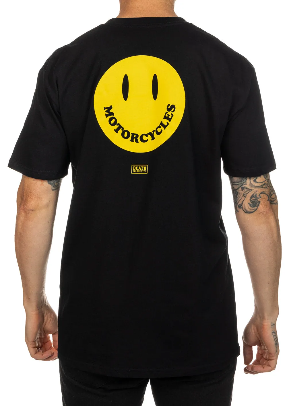 Death Collective - Black Smiley Tee