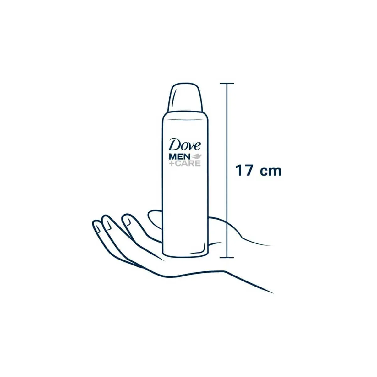 Desodorante Masculino Dove Men   Care Sports Active Fresh, Aerossol, 1 Unidade Com 150Ml