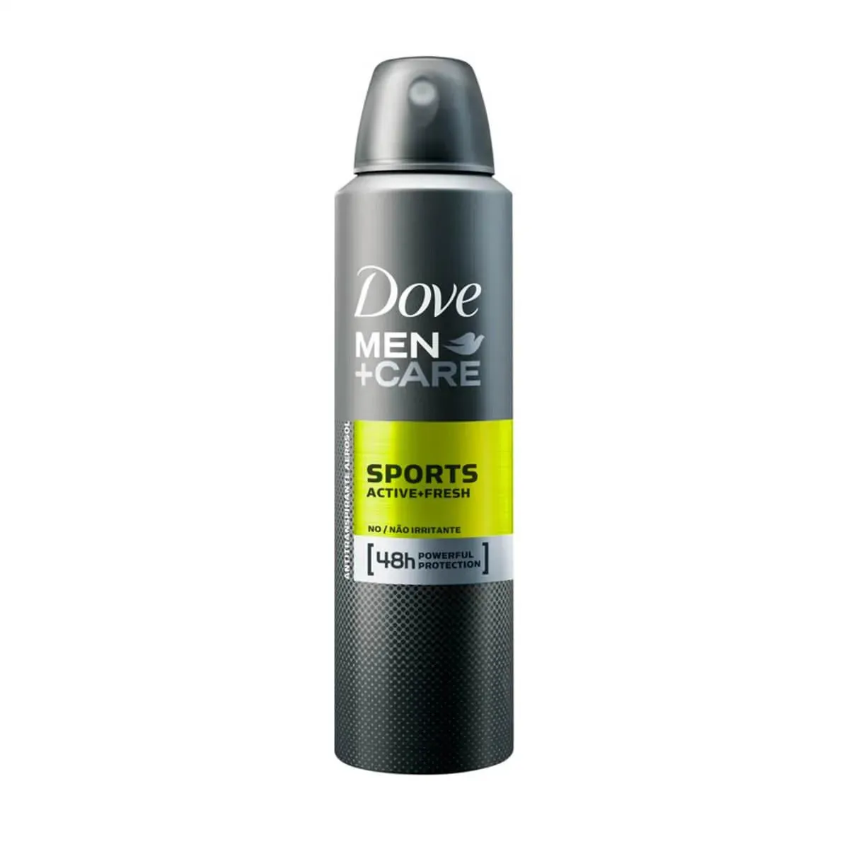 Desodorante Masculino Dove Men   Care Sports Active Fresh, Aerossol, 1 Unidade Com 150Ml