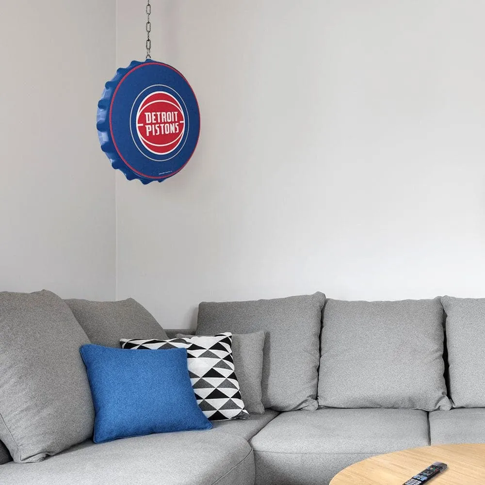 Detroit Pistons: Bottle Cap Dangler