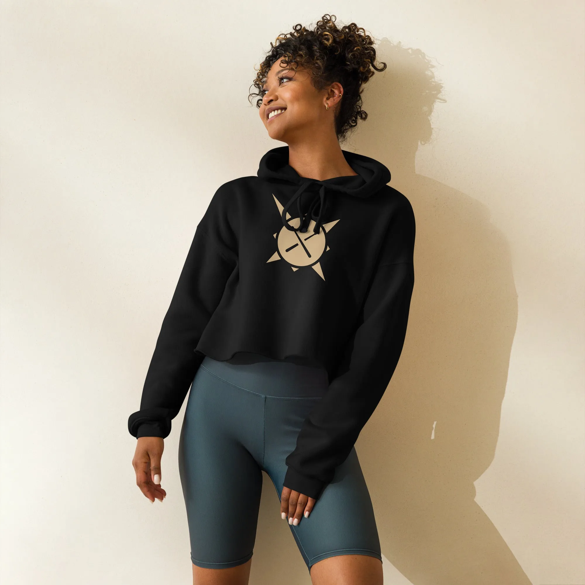 Drums of the Sun Soft Crop Hoodie