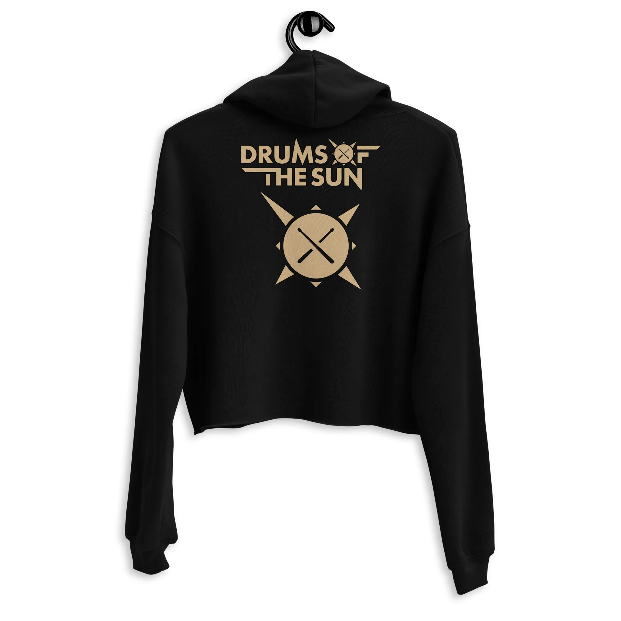 Drums of the Sun Soft Crop Hoodie