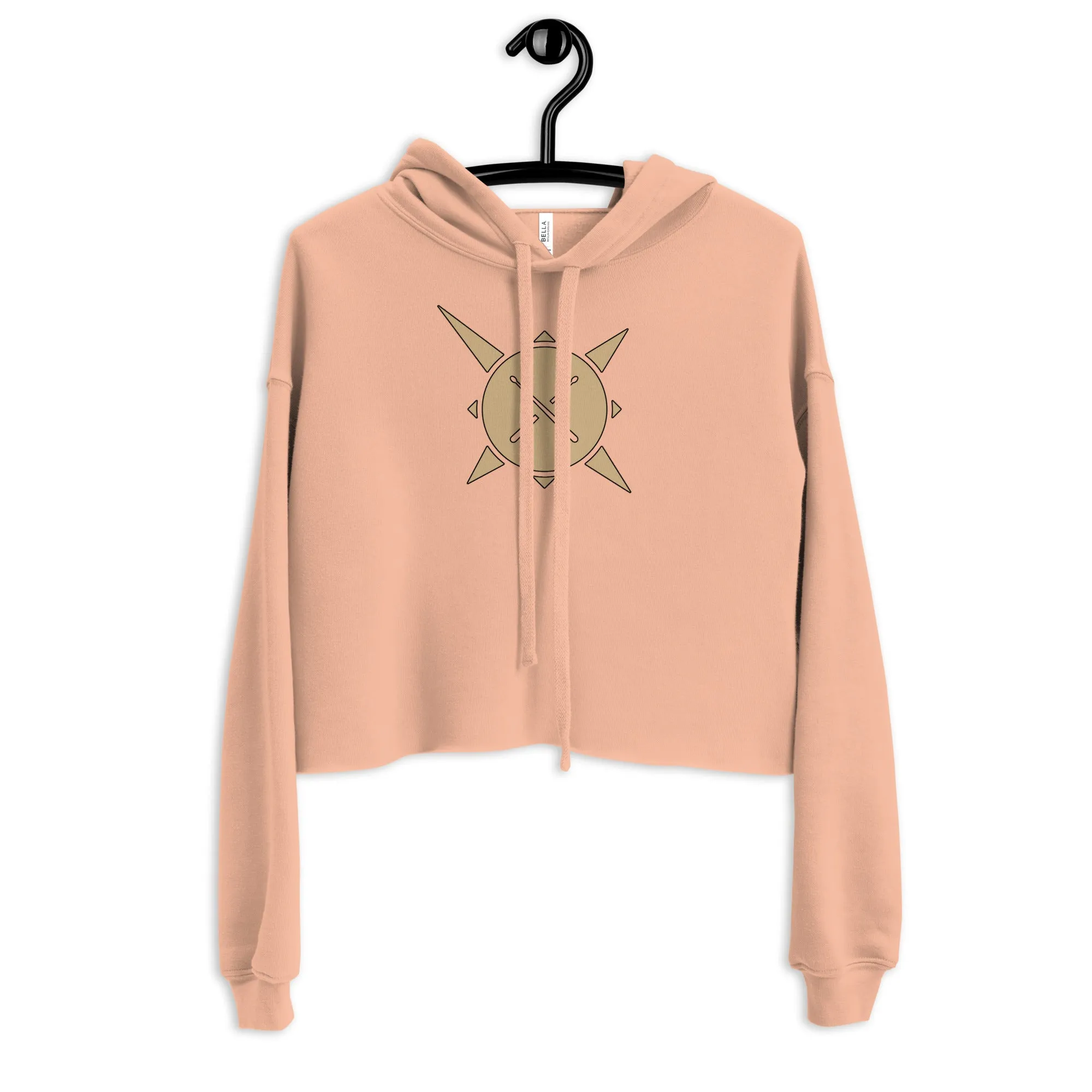 Drums of the Sun Soft Crop Hoodie