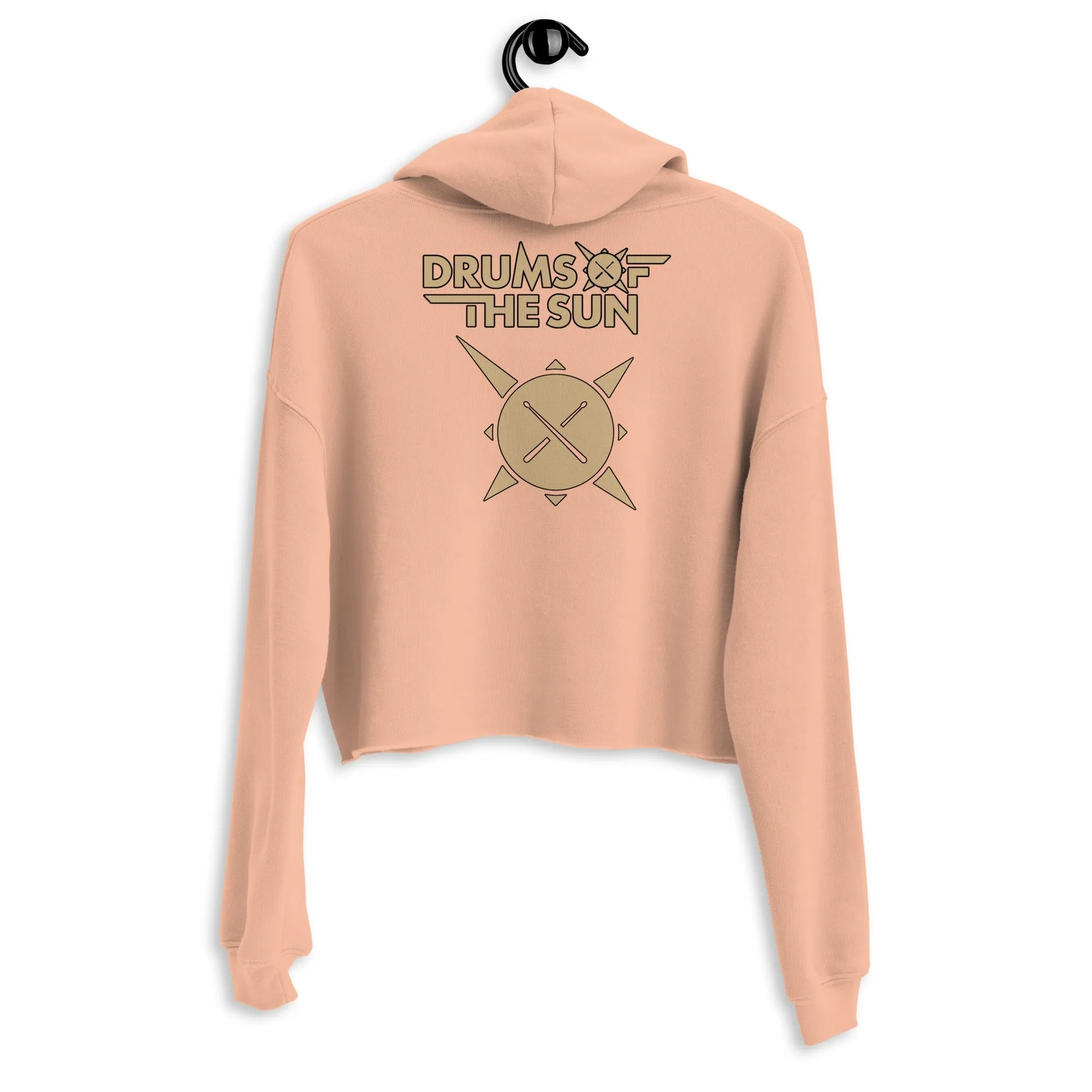 Drums of the Sun Soft Crop Hoodie