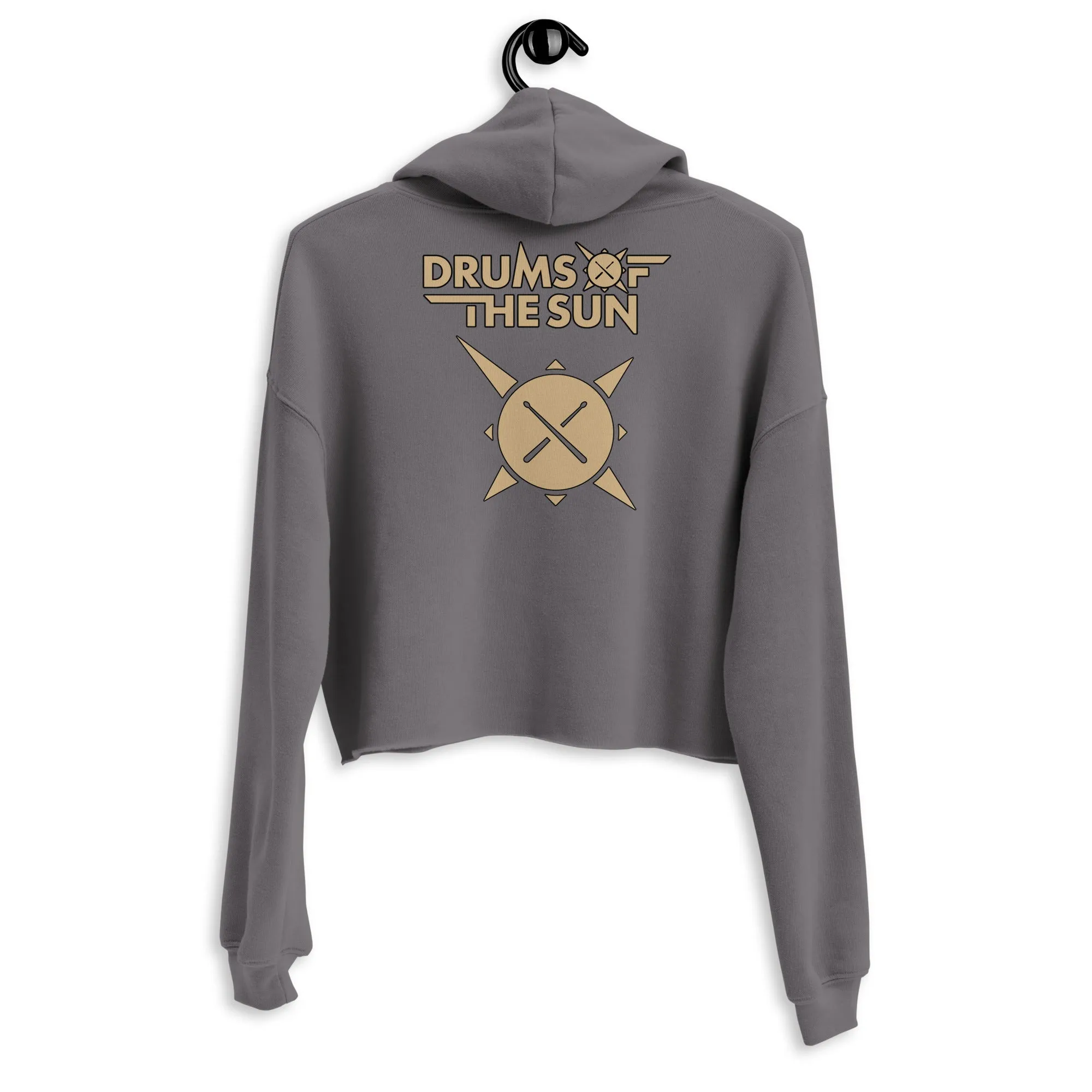 Drums of the Sun Soft Crop Hoodie