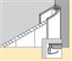 Dumatrim Start Edge Trim Aluminium Dark Grey