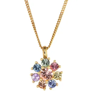 Dyrberg Kern Delise Gold Necklace - Pastel Multi