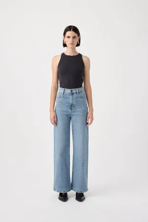 Ellie High Wide Leg Jean Era Blue
