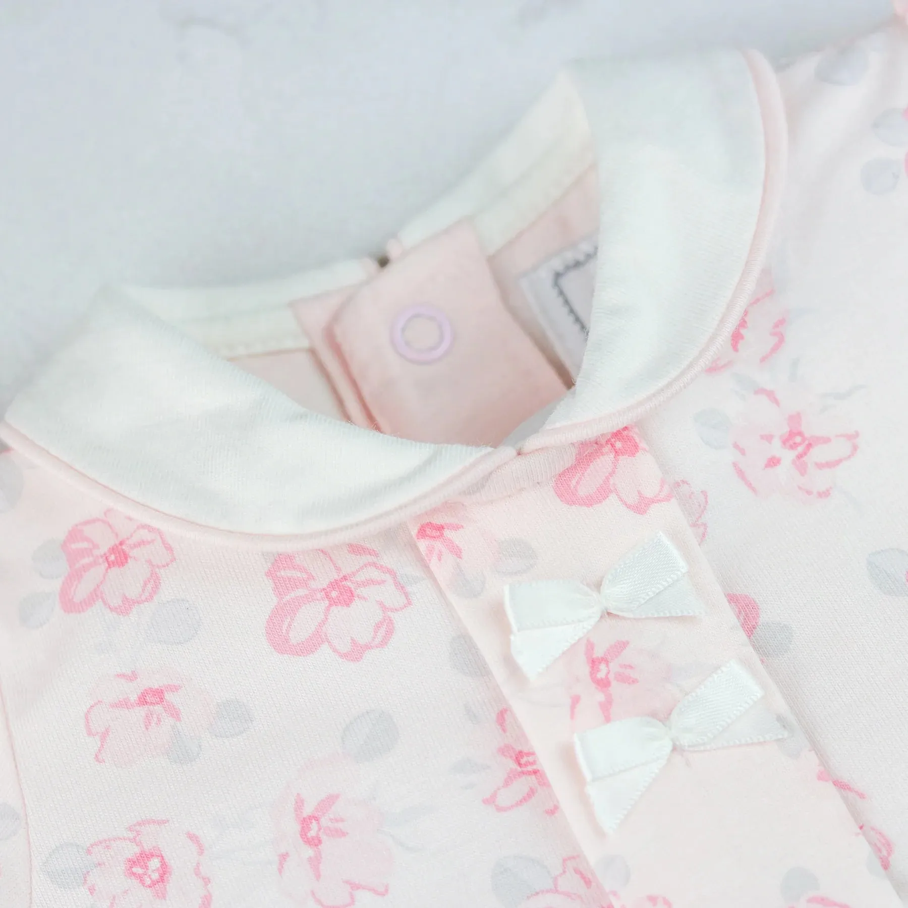 Emile et Rose Joanne Baby Girls Floral Print Babygrow and Hairband