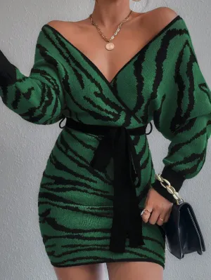 Evergreen Lux Knit Dress