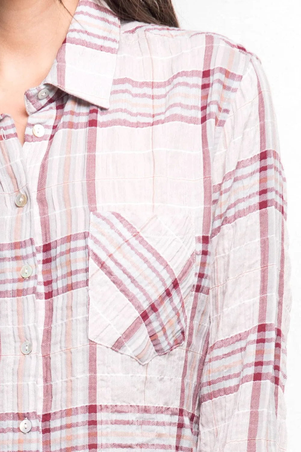 Everly Plaid Buttondown