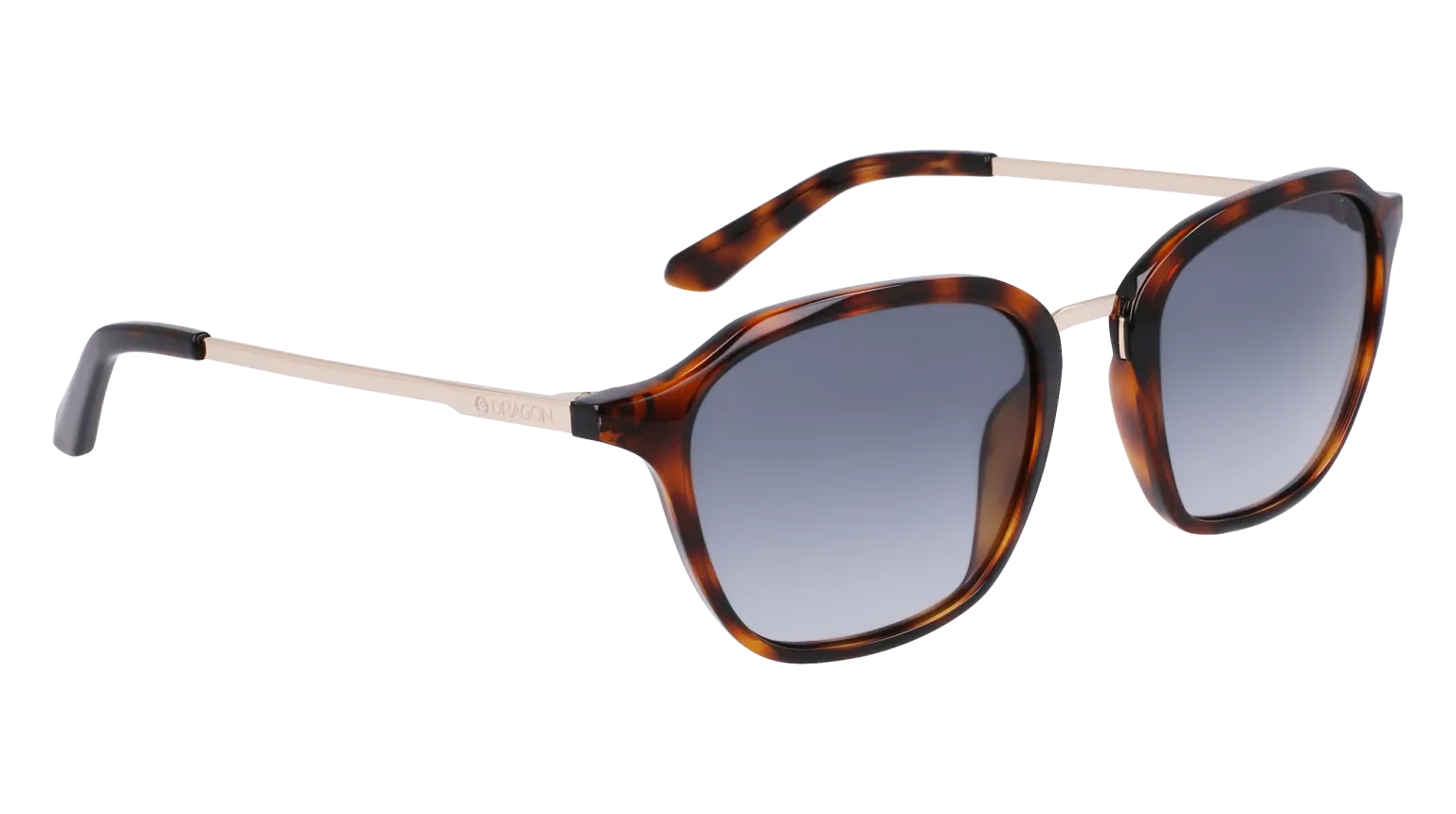 FALLON - Shiny Tortoise with Lumalens Smoke Gradient Lens