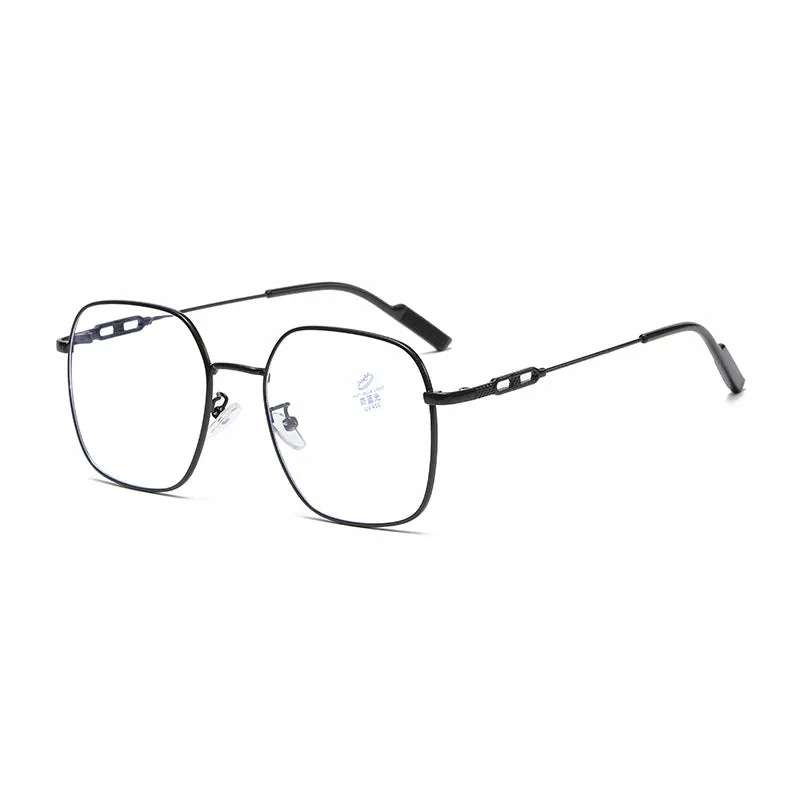 Fashion Metal Square Glasses