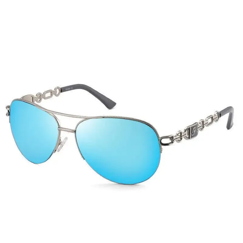 Fashion Trend Sunglasses: UV400 Protection, Metal Frame, PC Lenses