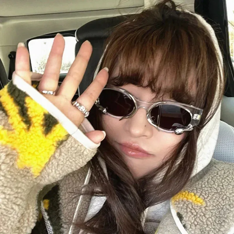 Fashion Vintage Oval Women Shades