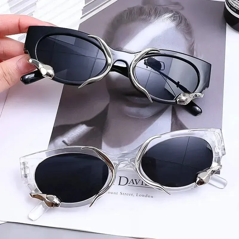 Fashion Vintage Oval Women Shades